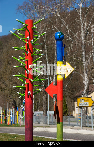 Ville en Allemagne Nagold Banque D'Images