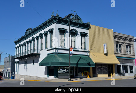 Carthage, Missouri. Petite ville de l'Ouest américain moyen sur la vieille Route 66 Banque D'Images