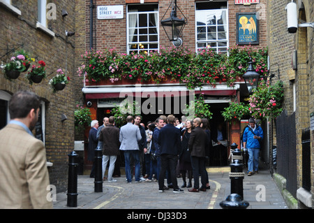 LAMB & FLAG PUB jardin du couvent LONDON UK Banque D'Images