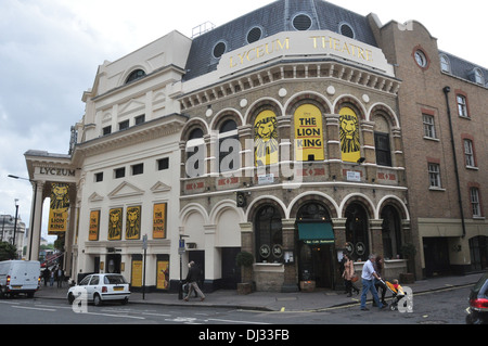 LYCEUM Theatre, Londres The Lion King Banque D'Images