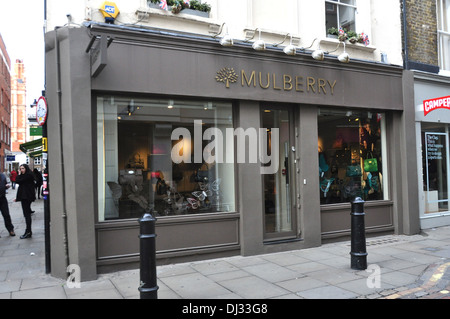 MULBERRY. Couvent ST FLORAL GARDEN LONDON UK Banque D'Images