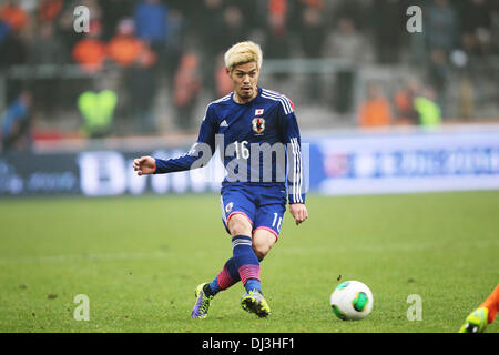 Genk, en Belgique. 16 Nov, 2013. Hotaru Yamaguchi (JPN) Football / Soccer : match amical entre le Japon 2-2 aux Pays-Bas au Cristal Arena à Genk, Belgique . © AFLO/Alamy Live News Banque D'Images
