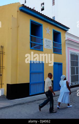 Naissance de José Marti, La Havane, Cuba Banque D'Images