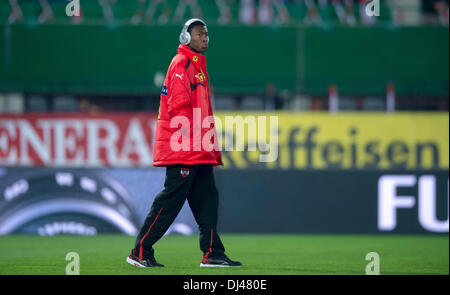 Vienne, Autriche. 19 nov., 2013. L'Autrichien David Alaba avant le match amical entre l'Autriche et les USA au stade Ernst Happel à Vienne, Autriche, le 19 novembre 2013. Photo : Thomas Eisenhuth/dpa/Alamy Live News Banque D'Images