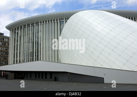 Les détails architecturaux, Philharmonie Luxembourg Banque D'Images