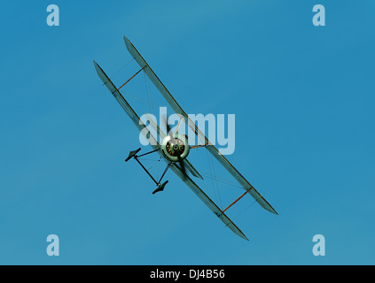 Sopwith Pup,RAF WW1 du biplan Shuttleworth collection.octobre journée de vol 2013.Biggleswade UK Banque D'Images