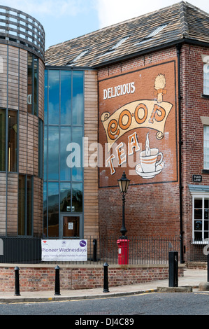 Les Pionniers de Rochdale Co-op museum, Toad Lane, Rochdale, Greater Manchester, Angleterre, Royaume-Uni. Banque D'Images