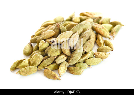 Gousses de cardamome cardamome / Banque D'Images