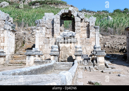 Nymphée Perge Turquie Banque D'Images