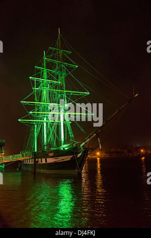 Dunbrody Famine Ship, New Ross, dans le comté de Wexford, Irlande Banque D'Images