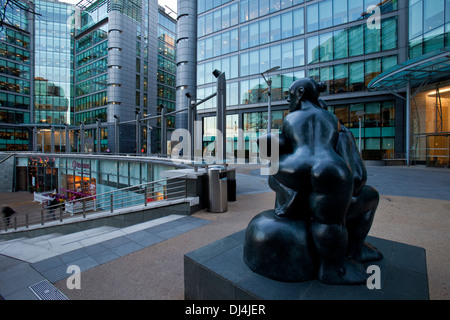 Sheldon Square, Central de Paddington, Londres, Angleterre Banque D'Images