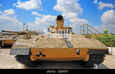 Char Merkava Banque D'Images