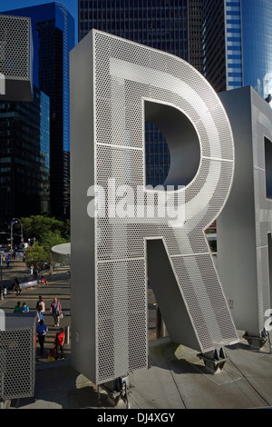 L'entrée du bâtiment de ferry de Staten Island Banque D'Images