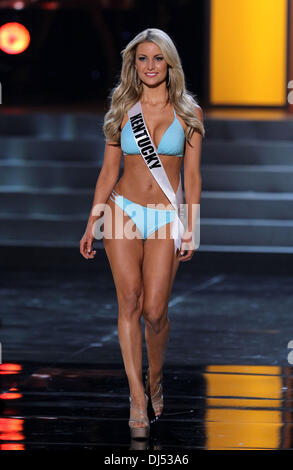 Amanda Mertz Miss France 2012 Miss USA Compétition préliminaire au Théâtre des Arts du spectacle au Planet Hollywood Resort and Casino Las Vegas, Nevada - 30.05.12 Banque D'Images