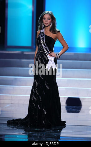 Ryanne Harms Miss France 2012 Miss USA Compétition préliminaire au Théâtre des Arts du spectacle au Planet Hollywood Resort and Casino Las Vegas, Nevada - 30.05.12 Banque D'Images