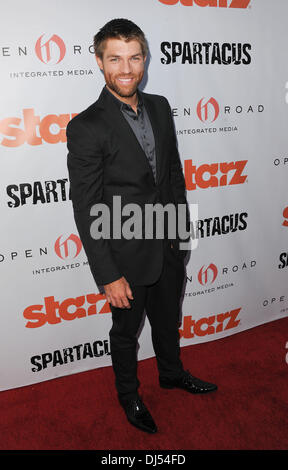 Liam MCINTYRE Dans le Starz célébrer Kirk Douglas et 'Spartacus' à l'Academy of Television Arts & Sciences' dans la Leonard H. Goldenson Theatre. Hollywood, Californie - 31.05.12 Banque D'Images