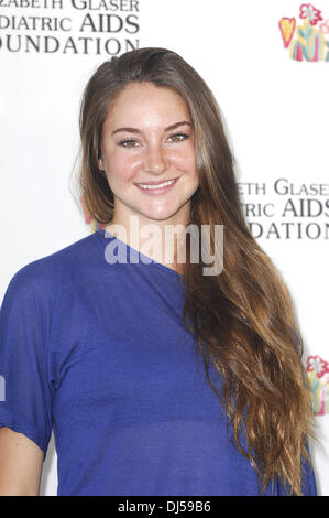 Shailene Woodley, arrive à la Elizabeth Glaser Pediatric AIDS Foundation's 23rd Annual 'A Time for Heroes celebrity' pique-nique à Wadsworth Theatre. Los Angeles, Californie - 03.06.12 Shailene Woodley, d' : où : CA, United States Quand : 03 Juin 2012 Banque D'Images