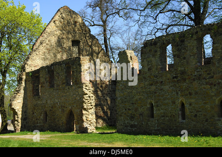 Ruines d'un monastère Banque D'Images