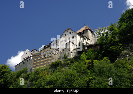 Château de Vaduz, Liechtenstein Banque D'Images