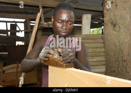 Carpenter au travail Banque D'Images