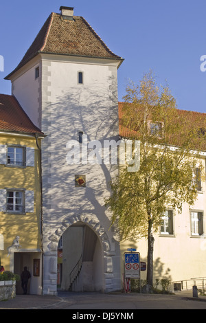 Porte à Meersburg Banque D'Images