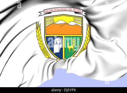 Pavillon de Putre, le Chili. Close Up. Banque D'Images