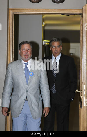 George Clooney participe à une collecte de Barack Obama. Berne, Suisse - 11.06.2012 Banque D'Images