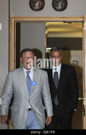 George Clooney participe à une collecte de Barack Obama. Berne, Suisse - 11.06.2012 Banque D'Images