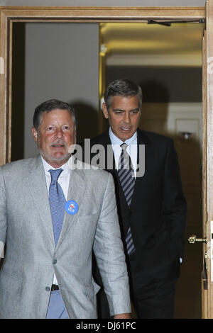 George Clooney participe à une collecte de Barack Obama. Berne, Suisse - 11.06.2012 Banque D'Images