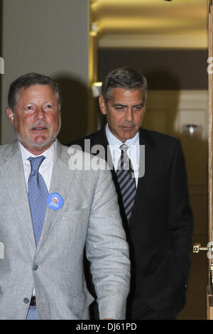 George Clooney participe à une collecte de Barack Obama. Berne, Suisse - 11.06.2012 Banque D'Images