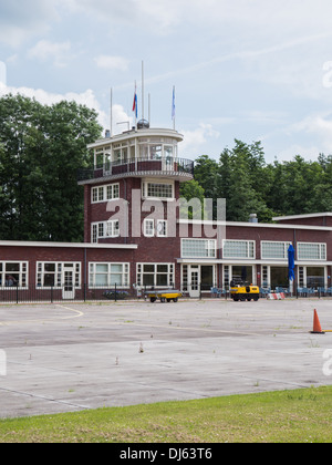 Réplique de l'ancien bâtiment de KLM à Schiphol Banque D'Images