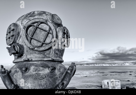 Les plongeurs de la conserverie Memorial. Cannery Row, Monterey, Californie, USA. Banque D'Images