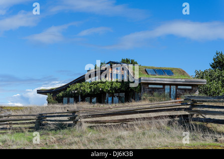 Baie Whaling Station, Hornby Island, British Columbia, Canada Banque D'Images