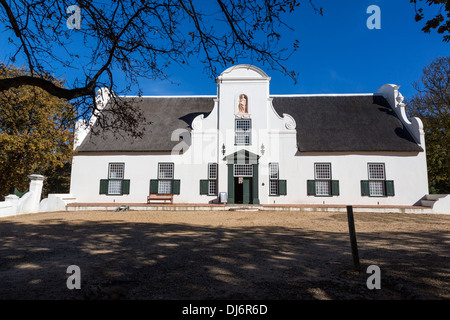 L'Afrique du Sud. Groot Constantia, le plus ancien domaine viticole en Afrique du Sud, fondé 1685. Banque D'Images