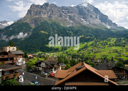 L'Europe. La Suisse, dans le canton de Berne. Oberland Bernois, jusqu'à la gare de Jungfraujoch. Banque D'Images