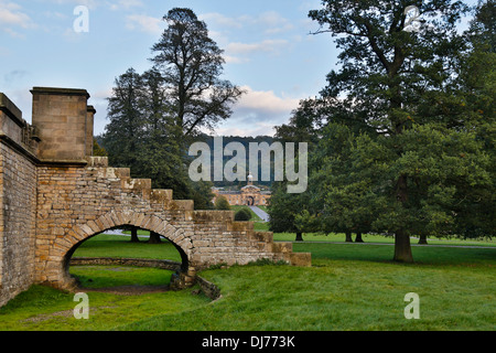 Chatsworth House, Derbyshire, Royaume-Uni Banque D'Images