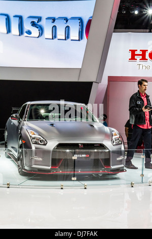 La Nissan GTR Nismo au 2013 Los Angeles International Auto Show Banque D'Images