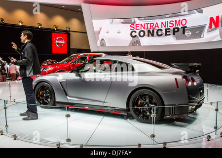 La Nissan GTR Nismo au 2013 Los Angeles International Auto Show Banque D'Images