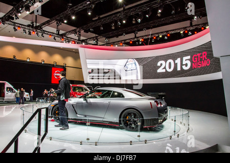 La Nissan GTR Nismo au 2013 Los Angeles International Auto Show Banque D'Images