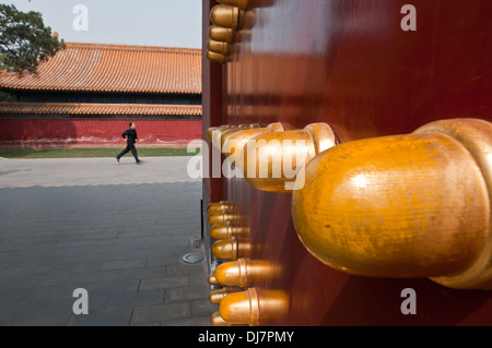 Temple de la Terre (également appelé Parc Ditan) à Pékin, Chine Banque D'Images