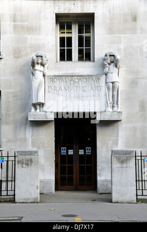 Royal Academy of Dramatic Art RADA, Gower Street, Bloomsbury Londres Angleterre Royaume-uni Banque D'Images