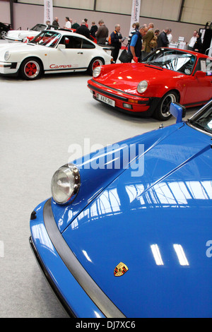 Porsche Classic 911's sur l'affichage à la Birmingham NEC 2013 Classic Car Show Banque D'Images