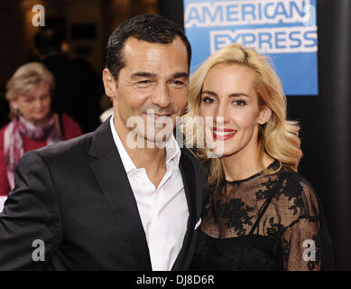 Erol Sander et Caroline godet à la Diva Award 2012 à l'hôtel Bayerischer Hof. Munich, Allemagne - 26.06.2012 Banque D'Images