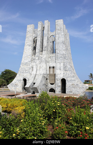 Mémorial Kwame Nkrumah, Accra, Ghana Banque D'Images