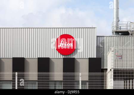 La nouvelle usine Leica à Vila Nova de Famalicão, Portugal. Inauguré en mars 2013, après 40 ans dans le précédent. Banque D'Images