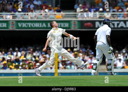 Brisbane, Australie. 22 nov., 2013. PETER SIDDLE Gabba Cricket Ground. Jour 2 du premier essai de cendres Australie 2013/14 v Angleterre. © Plus Sport Action/Alamy Live News Banque D'Images