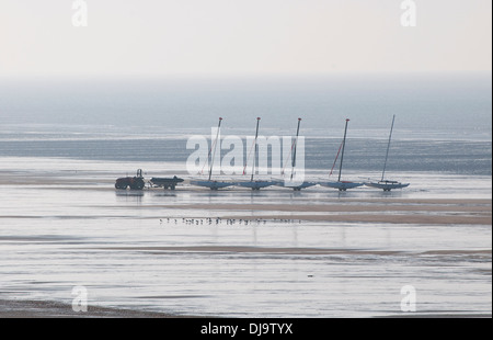 Blainville-sur-mer, Normandie, France Banque D'Images