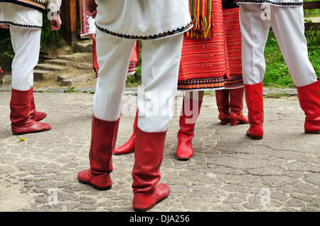 Le Vereteno Art authentique Festival présente des traditions ukrainiennes, Lviv, Ukraine Banque D'Images