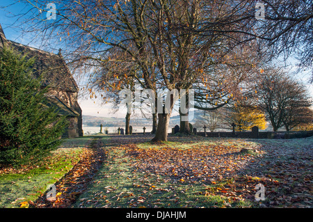 Eglise St Mary, Carleton dans la région de Craven, Skipton, Yorkshire du Nord Banque D'Images