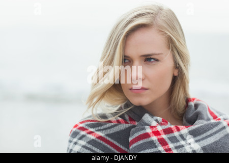 Close up of a young woman in Banque D'Images